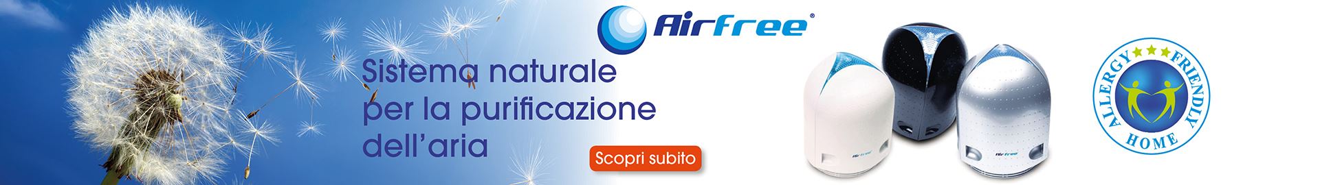 Airfree Sistema naturale per la purificazione dell’aria